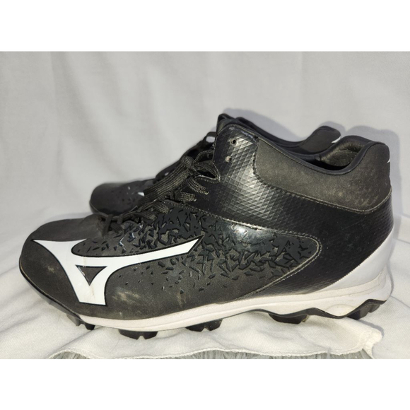 Mizuno | baseball Cleats | Mens | Size 10.5 | Black - Picture 1 of 6